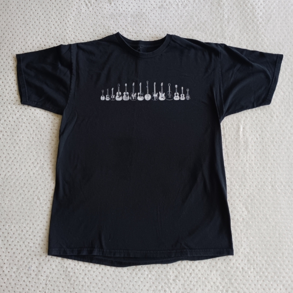 Black Graphic Short Sleeve Tee